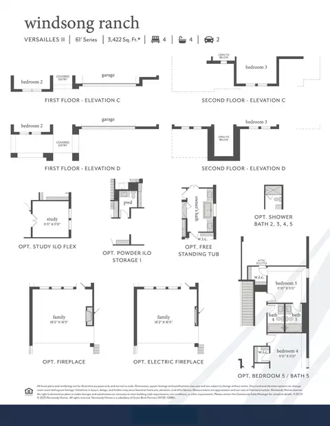 Floorplan - 1290 Chickadee St, Prosper, TX 75078 photo 2 of 2