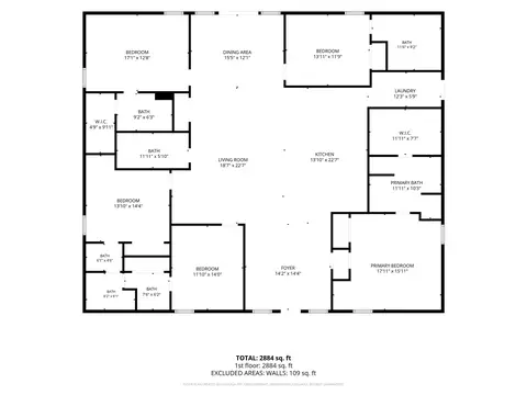 Floorplan - 13050 County Road 4016, Kemp, TX 75143 photo 1 of 1