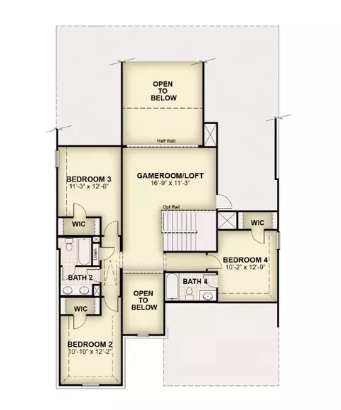 Floorplan - 2906 Hanscom St, Forney, TX 75126 photo 2 of 2