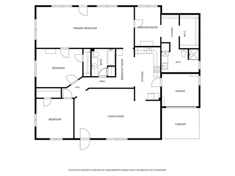Floorplan - 508 E Henderson St, Itasca, TX 76055 photo 1 of 1