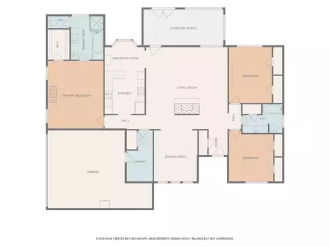 Floorplan - 2812 Chimney Hill Dr, Waco, TX 76708 photo 1 of 1