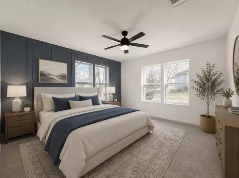 Bedroom - 607 E Monterey St, Denison, TX 75021 photo 4 of 11
