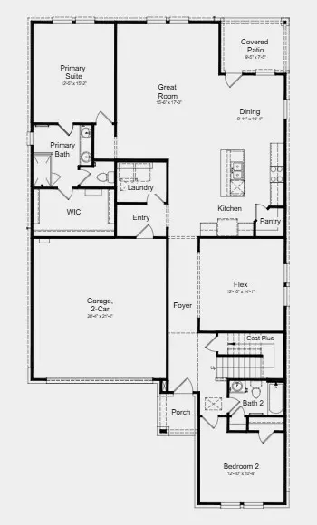 Floorplan - 2620 Glacier Rd, Anna, TX 75409 photo 1 of 2
