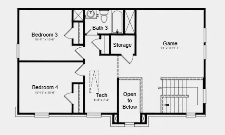 Floorplan - 2620 Glacier Rd, Anna, TX 75409 photo 2 of 2