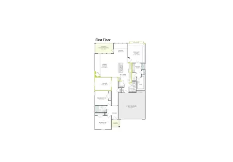 Floorplan - 1728 Nesting Robin Ln, Krum, TX 76249 photo 1 of 1