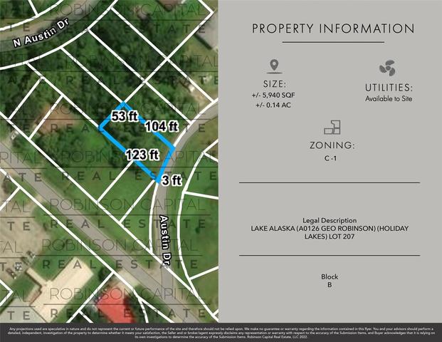 0 S Austin Dr, Holiday Lakes, TX 77515