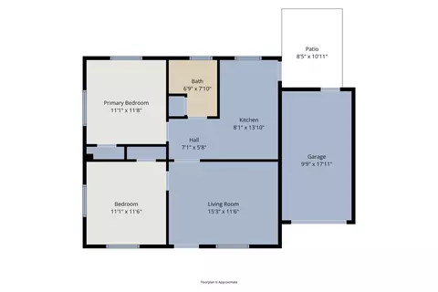 Floorplan - 3617 Pine Ave, Waco, TX 76708 photo 1 of 1