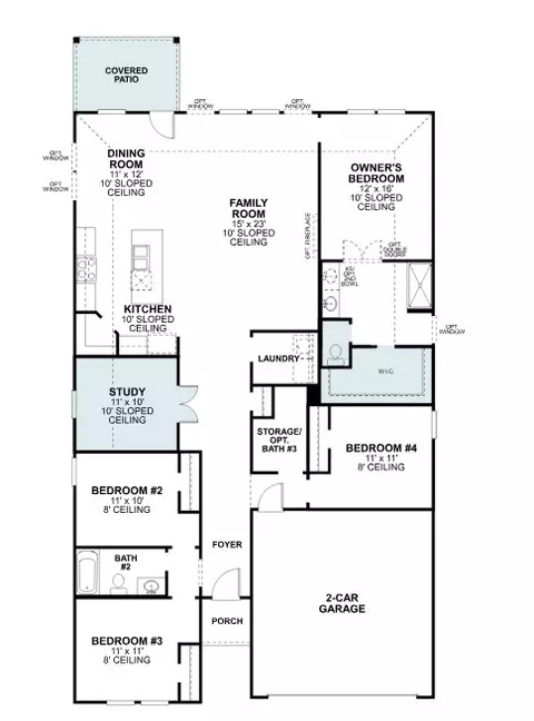 Floorplan - 7312 Sumac Dr, Argyle, TX 76226 photo 1 of 1
