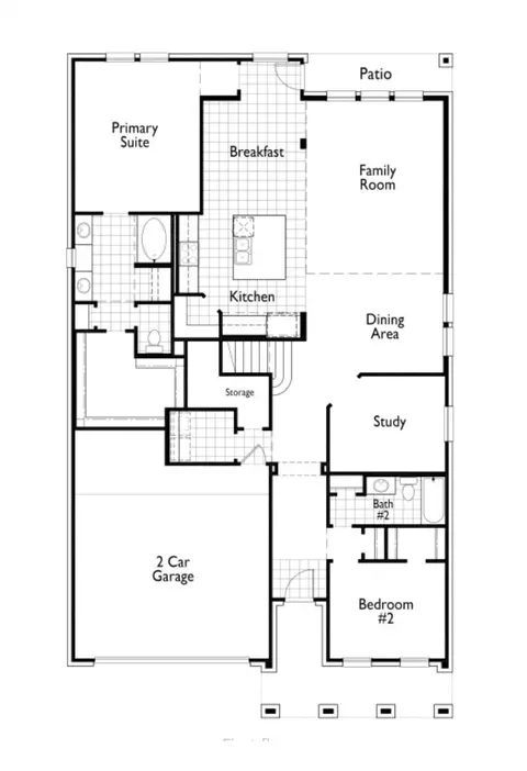 Floorplan - 762 Corner Post Path, Celina, TX 75009 photo 1 of 2