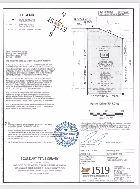 13003 Rainier Dr, Woodway, TX 76712