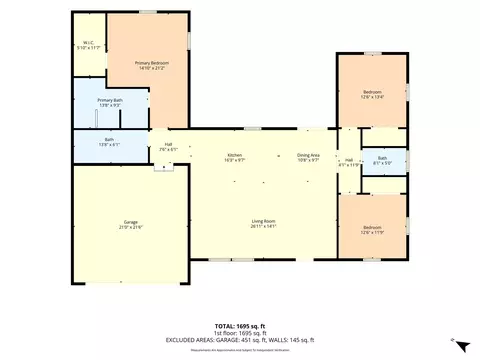Floorplan - 1630 Egan Ln, Waco, TX 76705 photo 1 of 2