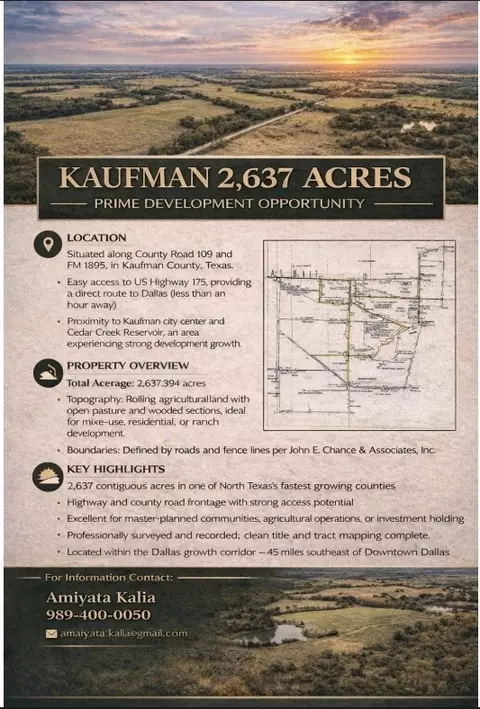 13358 County Road 109, Kaufman, TX 75142