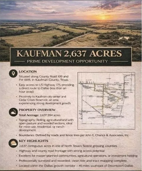 13358 Co Rd 109, Kaufman, TX 75142