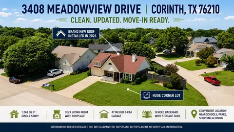 3408 Meadowview Dr, Corinth, TX 76210