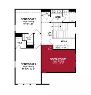 Floorplan - 403 Bluestem Dr, Euless, TX 76039 photo 2 of 2