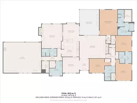 Floorplan - 604 S Hampton Rd, Oak Leaf, TX 75154 photo 1 of 1