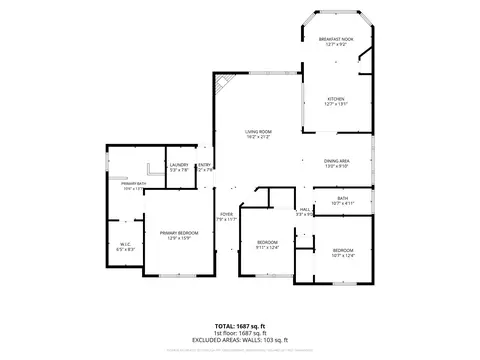 Floorplan - 2409 Katherine Dr, Rowlett, TX 75089 photo 1 of 1