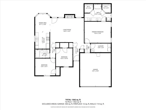Floorplan - 316 E Chapman Rd, Hewitt, TX 76643 photo 1 of 1