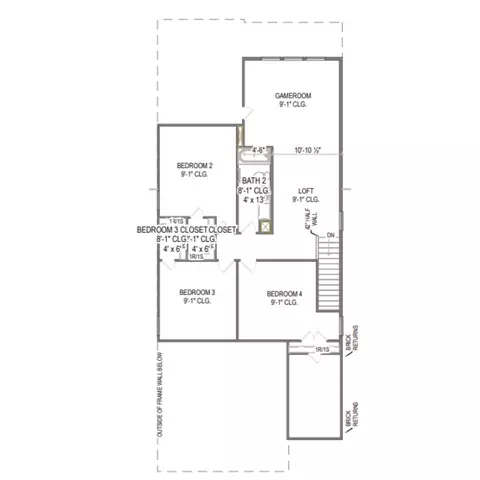 Floorplan - 4873 Dee St, Celina, TX 75009 photo 2 of 2