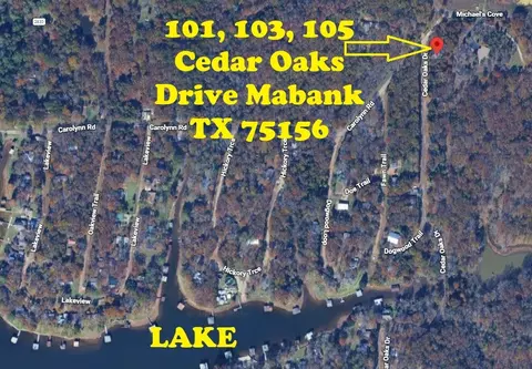 105 Cedar Oaks Dr, Mabank, TX 75156