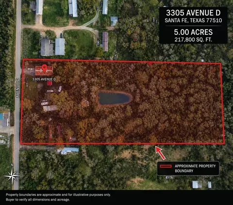 3305 Avenue D, Santa Fe, TX 77510