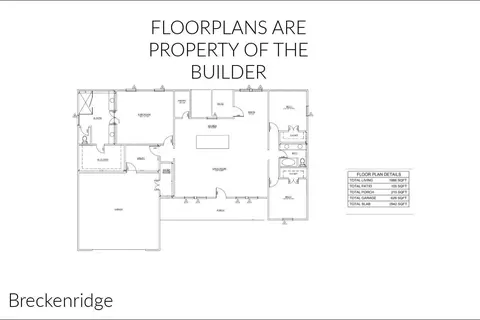Floorplan - lot2 Loving Rd, Perrin, TX 76486 photo 1 of 1