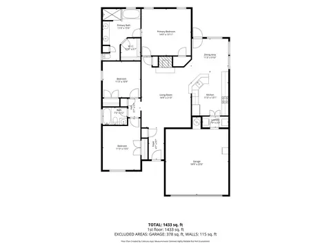 Floorplan - 216 Lovers Path Dr, Springtown, TX 76082 photo 1 of 1