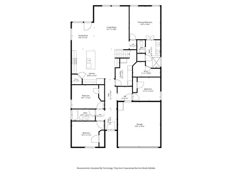 Floorplan - 14645 Antlia Dr, Haslet, TX 76052 photo 1 of 3