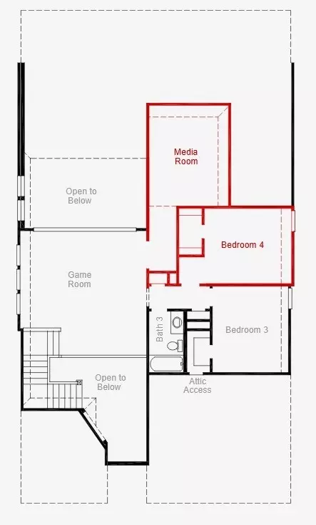 Floorplan - 2421 Junction Dr, Celina, TX 75009 photo 2 of 2