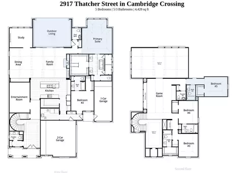 Floorplan - 2917 Thatcher St, Celina, TX 75009 photo 1 of 1