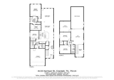 4133 Harrison St, Crandall, TX 75114