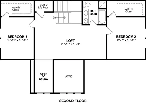 Floorplan - 619 Osprey Ct, Heath, TX 75032 photo 2 of 2