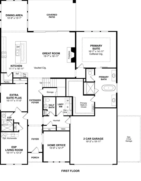 Floorplan - 619 Osprey Ct, Heath, TX 75032 photo 1 of 2