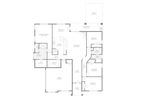 Floorplan - 820 Springdale Cir, Lorena, TX 76655 photo 1 of 1