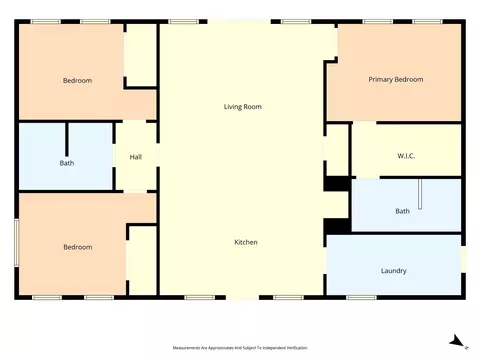 Floorplan - 611 Talbert Ranch Rd, China Spring, TX 76633 photo 1 of 2