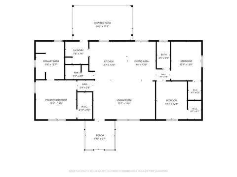 Floorplan - 936 Apache Dr, De Leon, TX 76444 photo 1 of 1