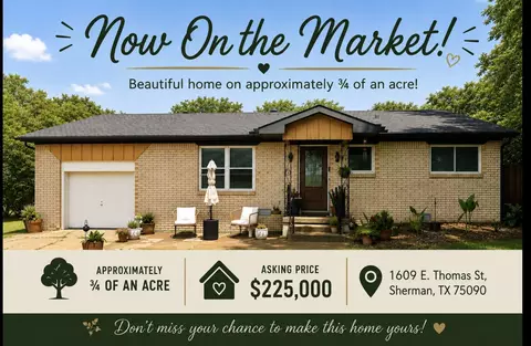 1609 E Thomas St, Sherman, TX 75090