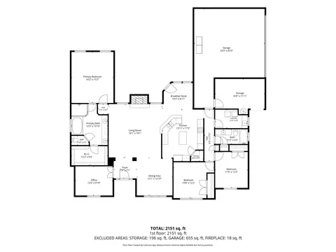 Floorplan - 505 Morrow Rd, Springtown, TX 76082 photo 1 of 1