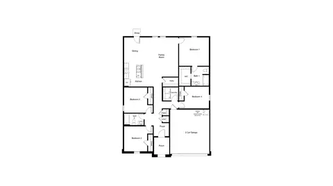 Floorplan - 118 Pinehurst Dr, Boyd, TX 76023 photo 1 of 1