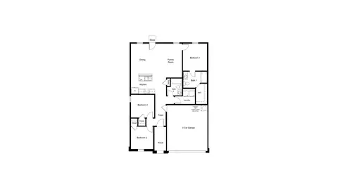 Floorplan - 176 Pinehurst Dr, Boyd, TX 76023 photo 1 of 1