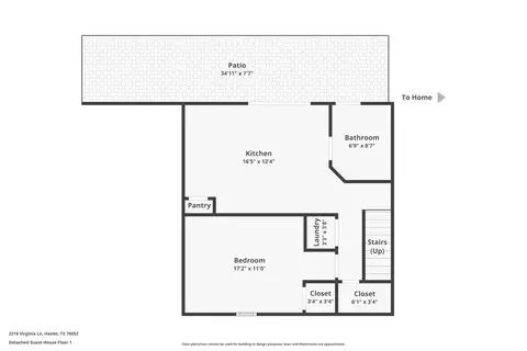 Floorplan - 2216 Virginia Ln, Haslet, TX 76052 photo 2 of 2