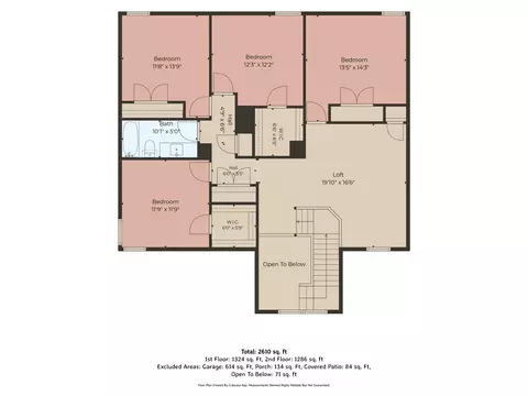 Floorplan - 2816 Brosnan Rd, Lorena, TX 76655 photo 2 of 3