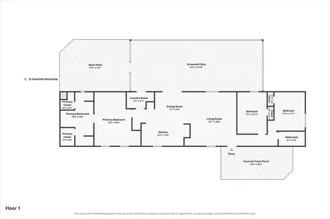 Floorplan - 8775 E Fm 273, Ivanhoe, TX 75447 photo 3 of 3
