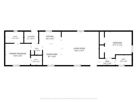 Floorplan - 18297 Pine Dr, Eustace, TX 75124 photo 2 of 2