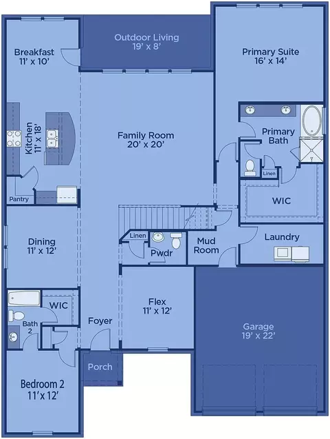Floorplan - 2722 Burnely Ct, Celina, TX 75009 photo 1 of 2
