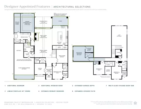 Floorplan - 391 Williamsburg Pl, Prosper, TX 75078 photo 1 of 1