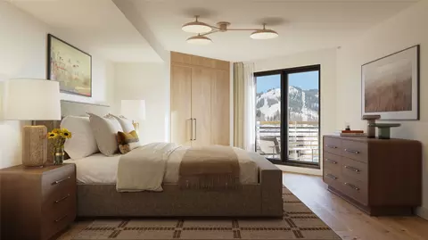 Bedroom - 500 Gothic Rd #530, Crested Butte, CO 81225 photo 2 of 2