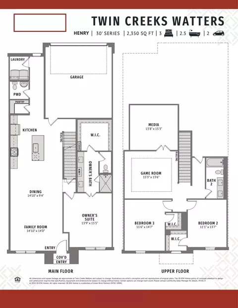 Floorplan - 1032 Splitrock Dr, Allen, TX 75013 photo 1 of 1