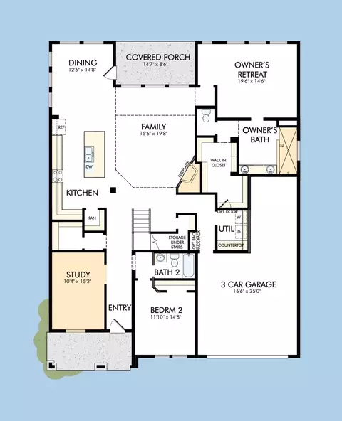 Floorplan - 1649 Deerpath Dr, Forney, TX 75126 photo 1 of 2