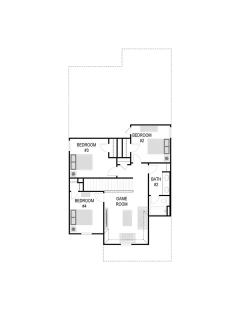 Floorplan - 845 Rockcloud Dr, Haslet, TX 76052 photo 2 of 2